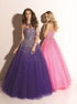 Ball Gown Sweetheart Sequins Tulle Prom Dress LBQ3885